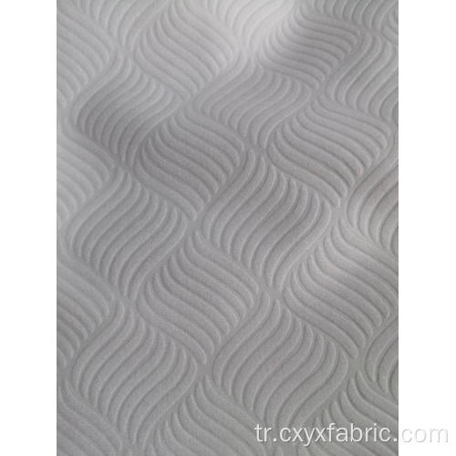 polyester beyaz ve katı mikrofiber kabartma kumaş